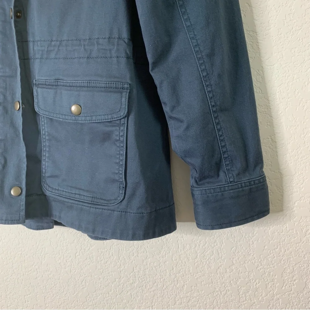 LL Bean Women's Blue BeanFlex Utility Jacket, Lined MP - Picture 3 of 10